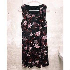 C. Luce Pleather Fall Dress